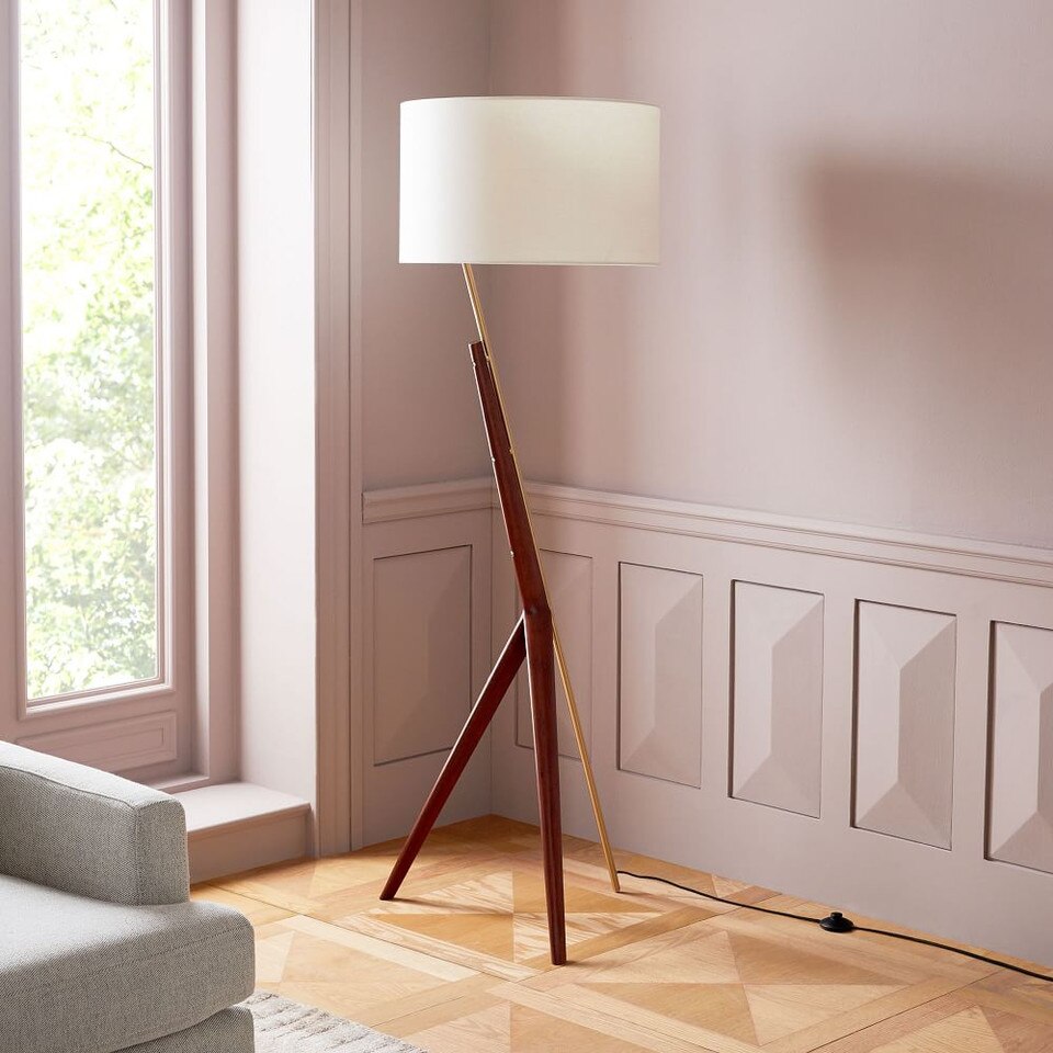 Caldas Floor Lamp (145 cm) West Elm UK
